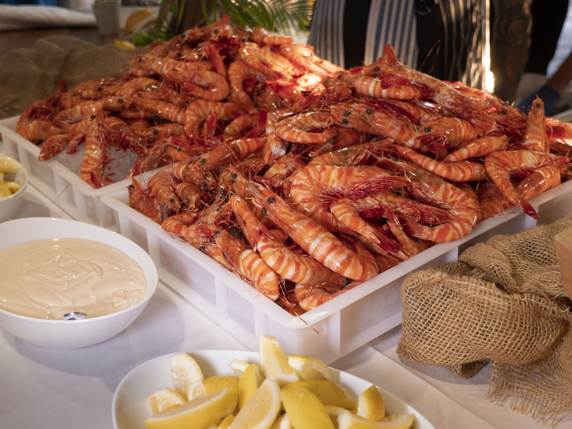 Corporate functions food - Seafood