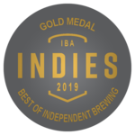 Indie Beer Awards Gold medal winner