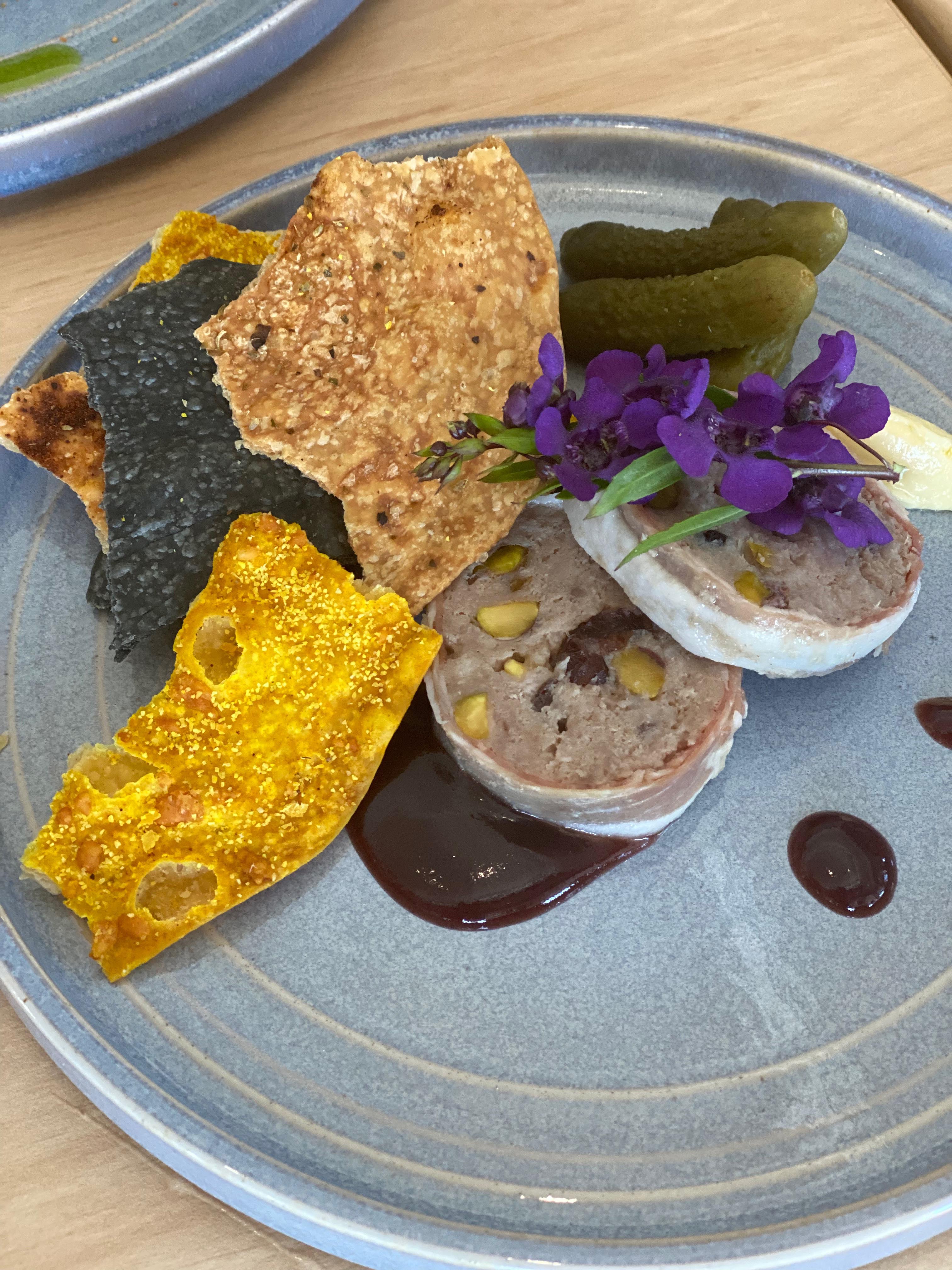 Pork and duck terrine